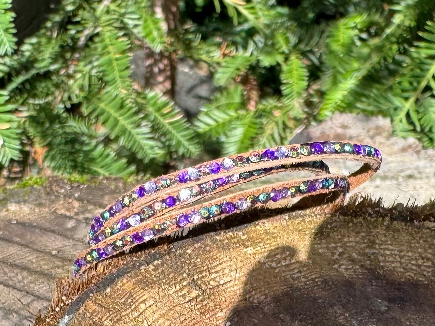 S&S Leather Wrap Bracelet