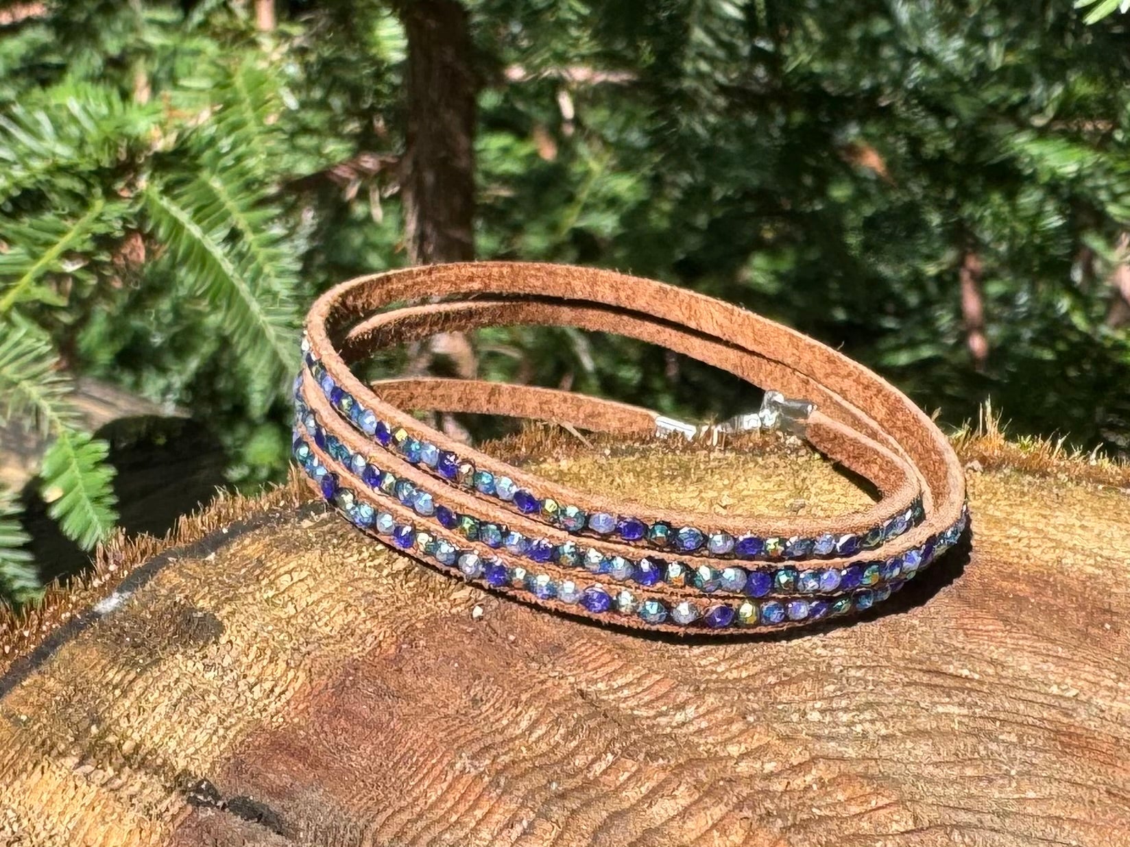 S&S Leather Wrap Bracelet