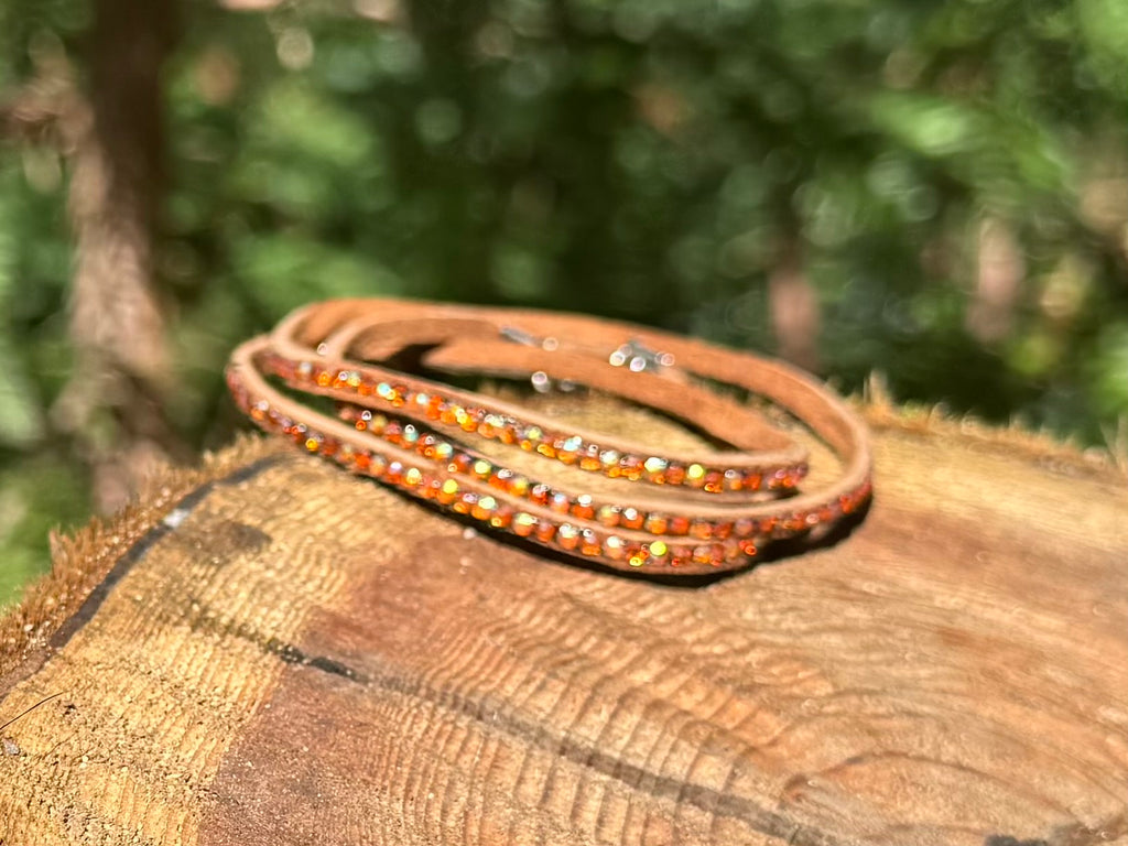 S&S Leather Wrap Bracelet