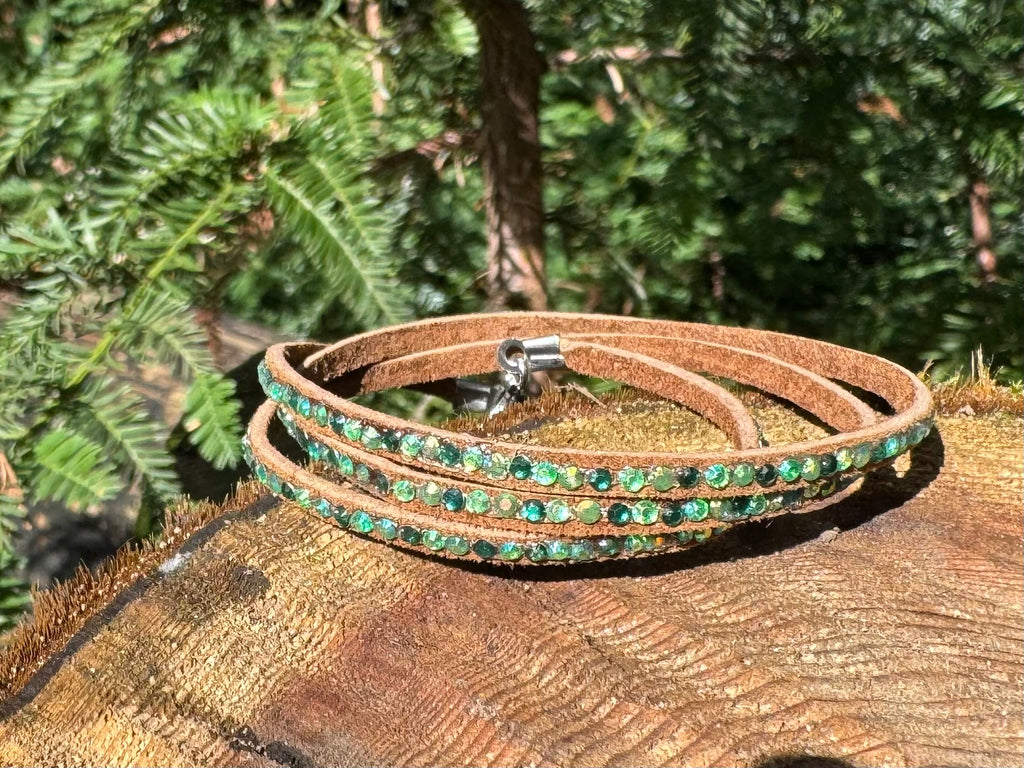 S&S Leather Wrap Bracelet