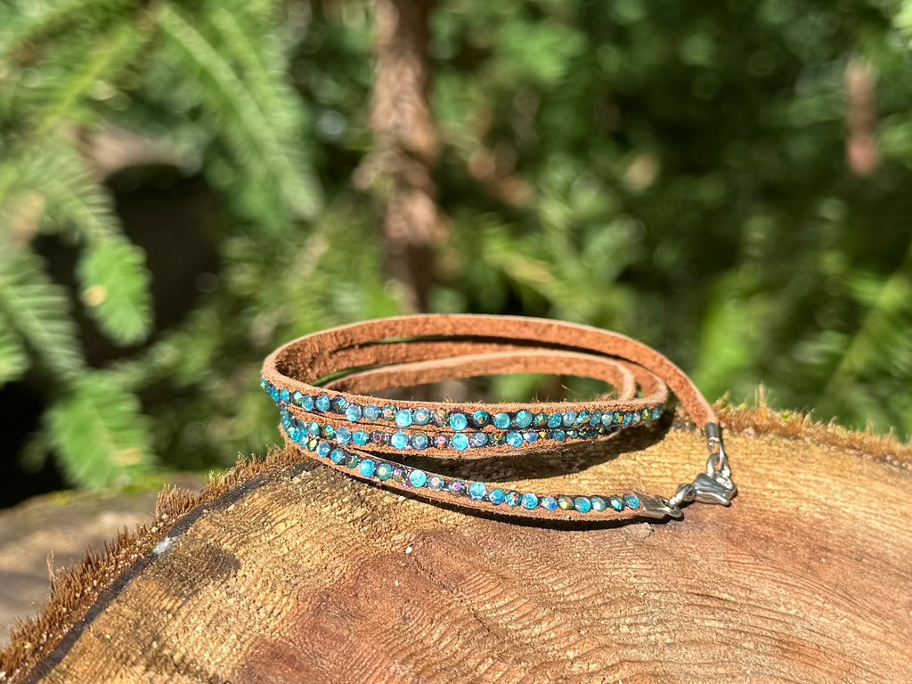 S&S Leather Wrap Bracelet